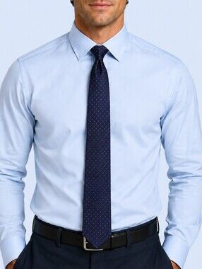 Vintage Men's Wemlon By Wembley Navy Blue  Dotted Tie
